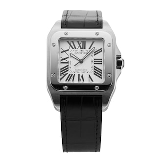 Pre-Owned Cartier Santos 100 41mm Stainless Steel