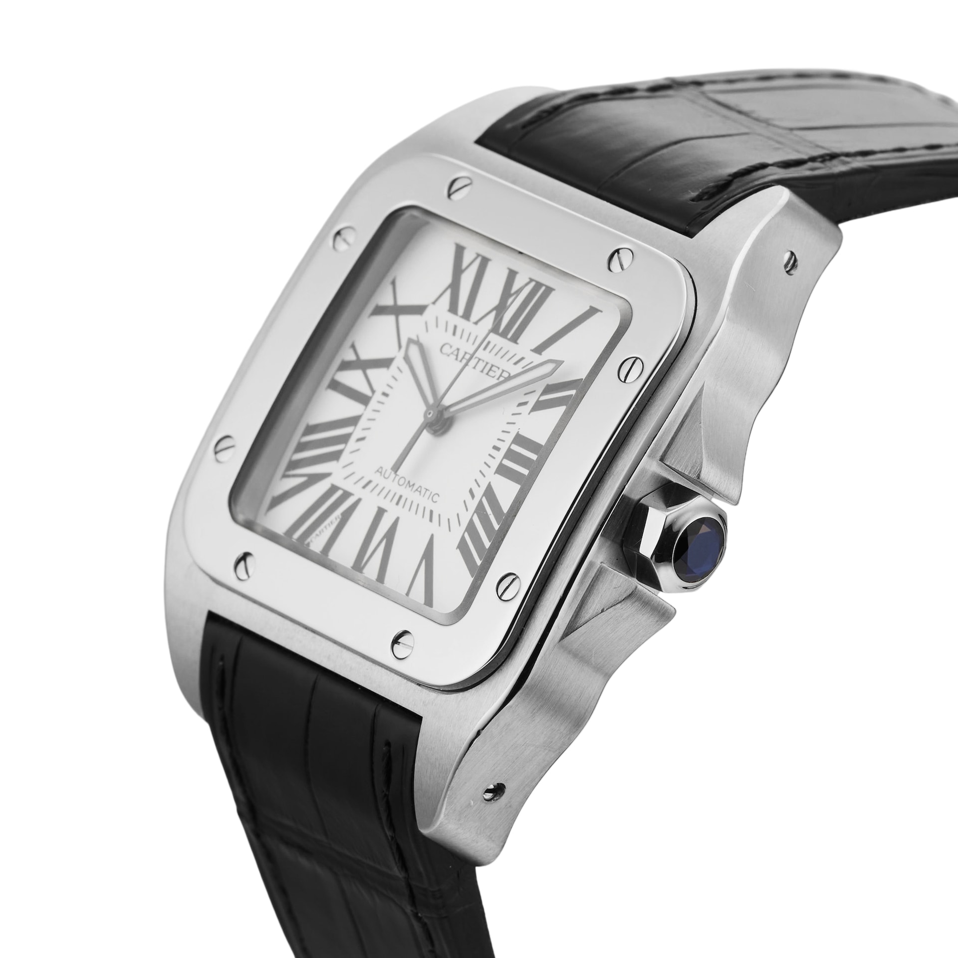 Pre-Owned Cartier Santos 100 41mm Stainless Steel