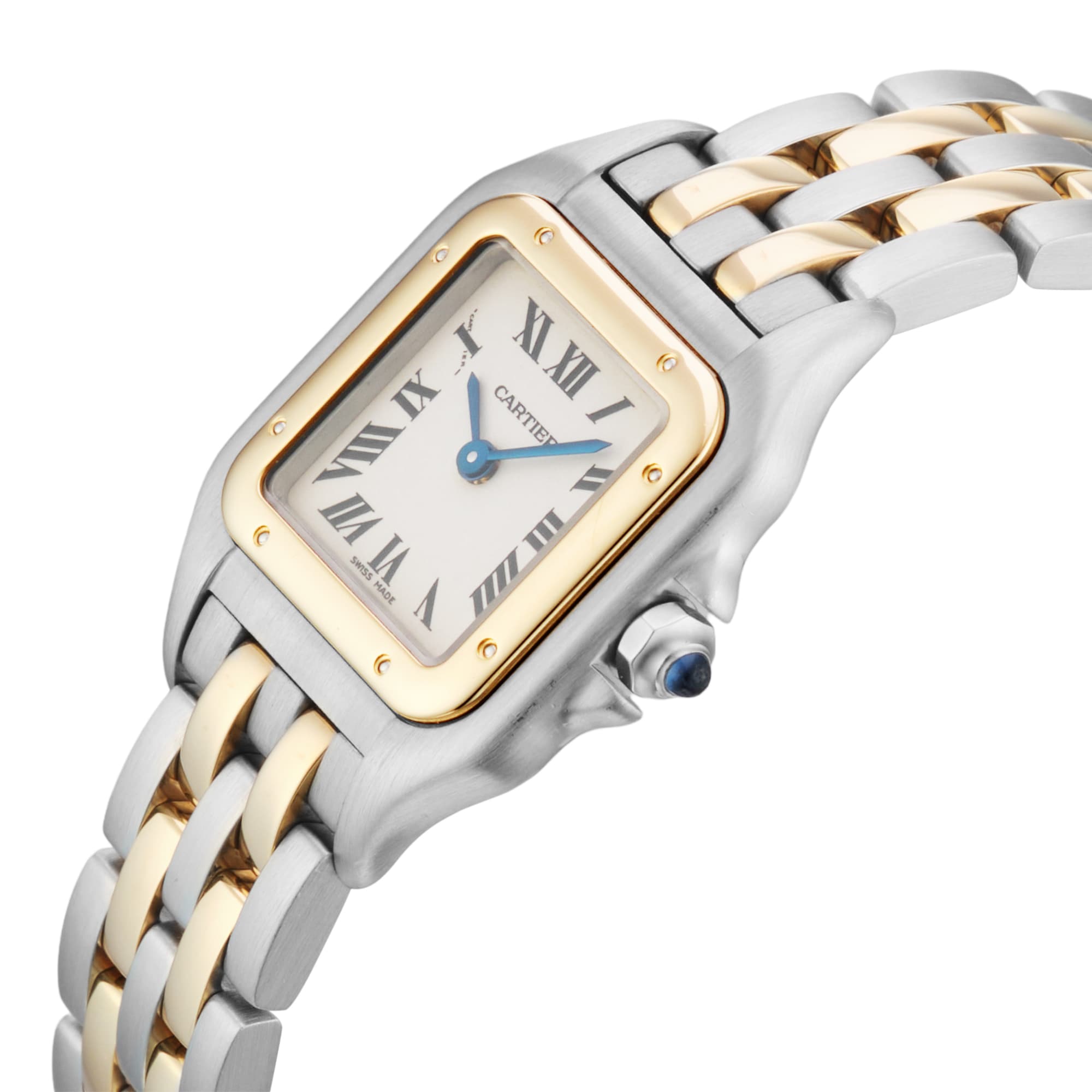 Pre-Owned Cartier Panthere 22mm Stainless Steel and Yellow Gold