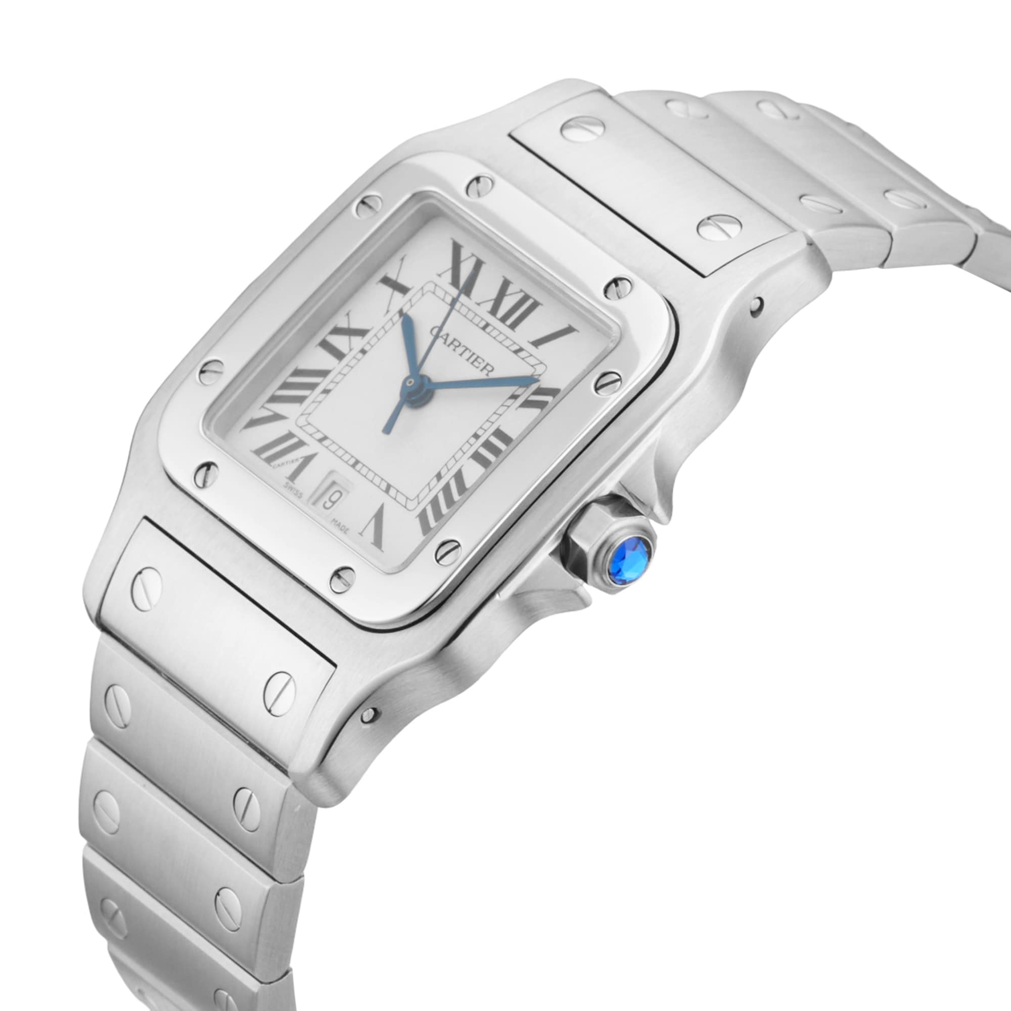 Pre-Owned Cartier Santos Galbee 29mm Stainless Steel