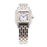 Pre-Owned Cartier Panthere 29mm Stainless Steel and Yellow Gold