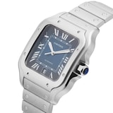 Pre-Owned Cartier Santos de 39.8mm Stainless Steel