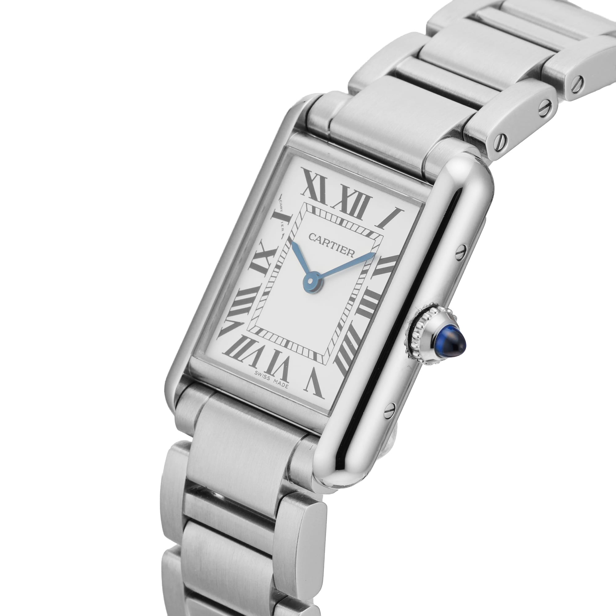 Pre-Owned Cartier Tank Must De 29.5X22mm Stainless Steel Pre-Owned Cartier Tank Must De 29.5X22mm Stainless Steel