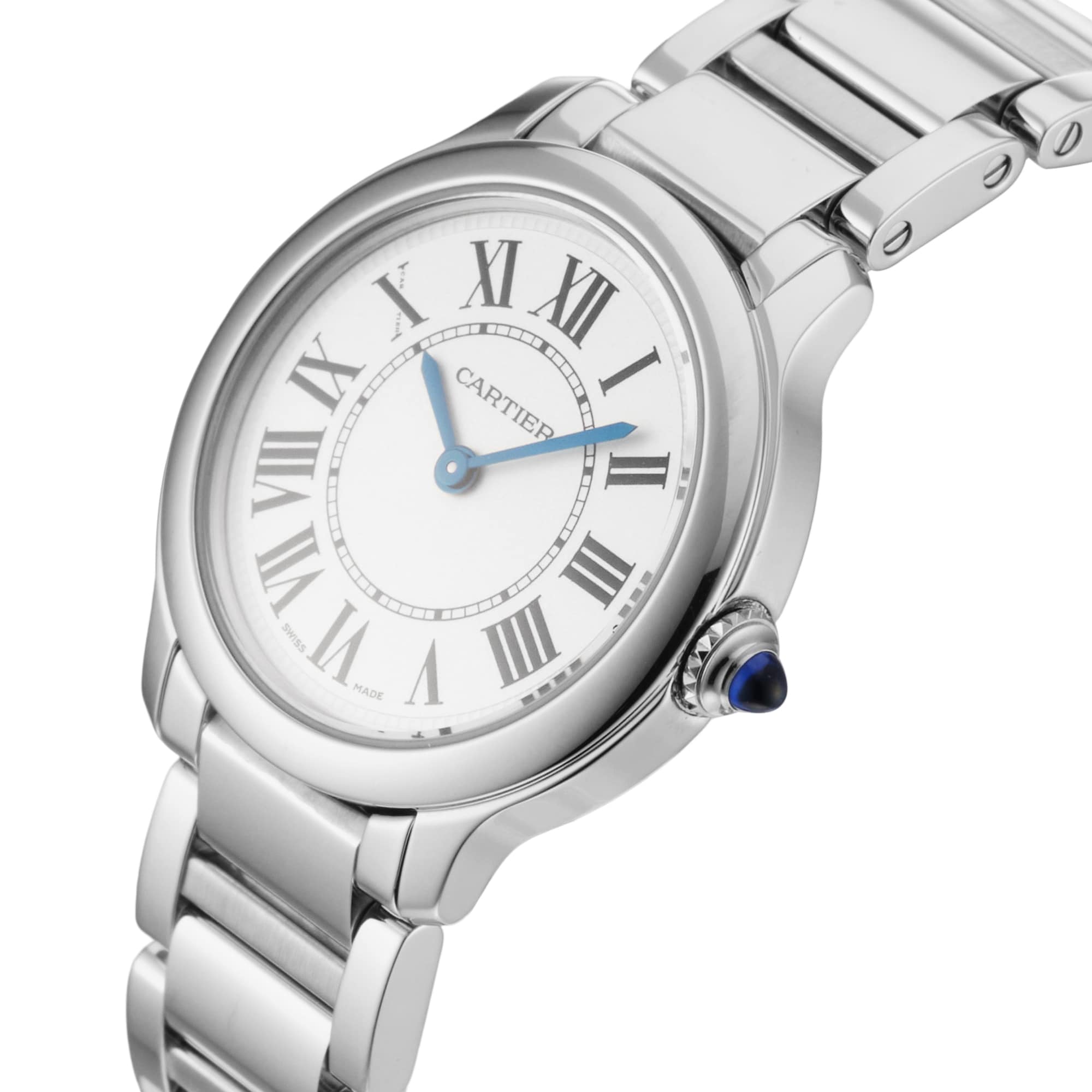 Pre-Owned Cartier Ronde Must De 29mm Stainless Steel Pre-Owned Cartier Ronde Must De 29mm Stainless Steel