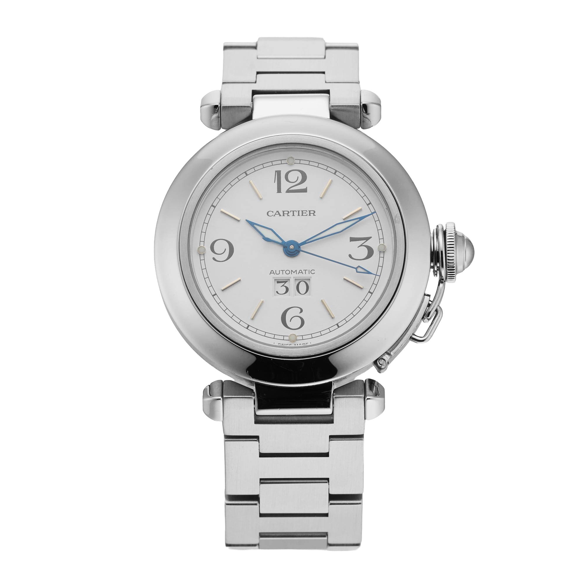 Pre-Owned Cartier Pasha 35mm Stainless Steel Pre-Owned Cartier Pasha 35mm Stainless Steel