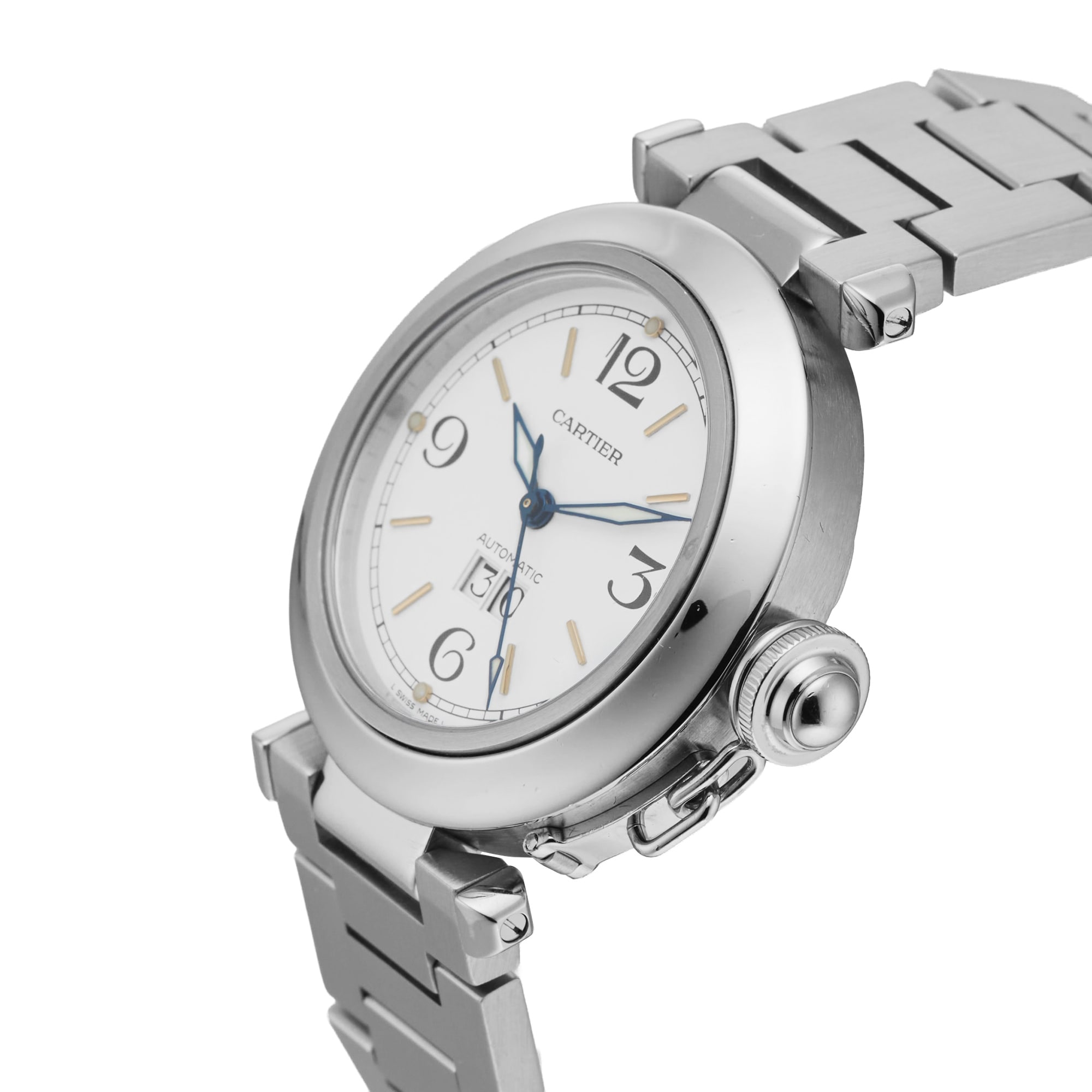 Pre-Owned Cartier Pasha 35mm Stainless Steel