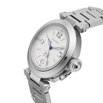 Pre-Owned Cartier Pasha 35mm Stainless Steel