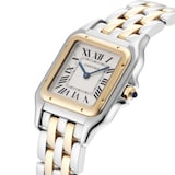 Pre-Owned Cartier Panthere De 29mm Stainless Steel and Yellow Gold W2PN0007