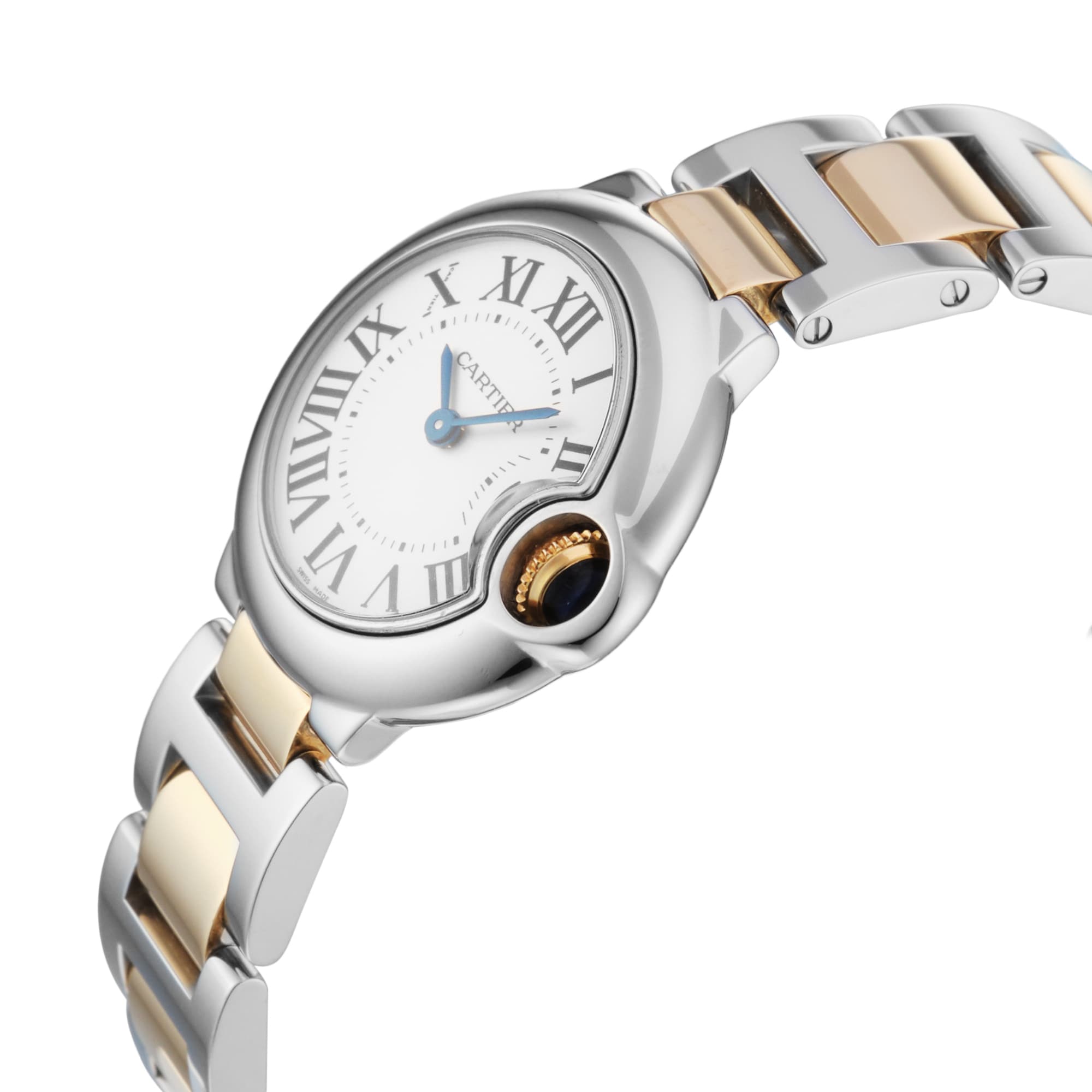 Pre-Owned Cartier Ballon Bleu 28mm Stainless Steel Pre-Owned Cartier Ballon Bleu 28mm Stainless Steel