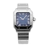 Pre-Owned Cartier Santos de 39.8mm Stainless Steel
