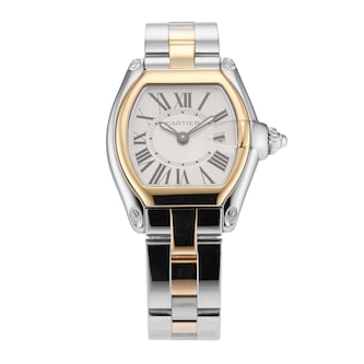 Pre-Owned Cartier Roadster 29mm Stainless Steel and Yellow Gold