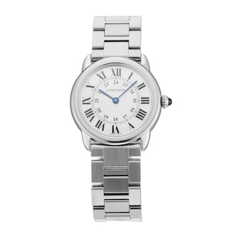 Pre-Owned Cartier Ronde Solo 30mm Stainless Steel Pre-Owned Cartier Ronde Solo 30mm Stainless Steel