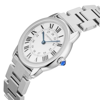 Pre-Owned Cartier Ronde Solo 30mm Stainless Steel Pre-Owned Cartier Ronde Solo 30mm Stainless Steel