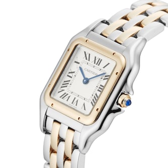 Pre-Owned Cartier Panthere 29mm Stainless Steel and Yellow Gold