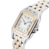 Pre-Owned Cartier Panthere 29mm Stainless Steel and Yellow Gold