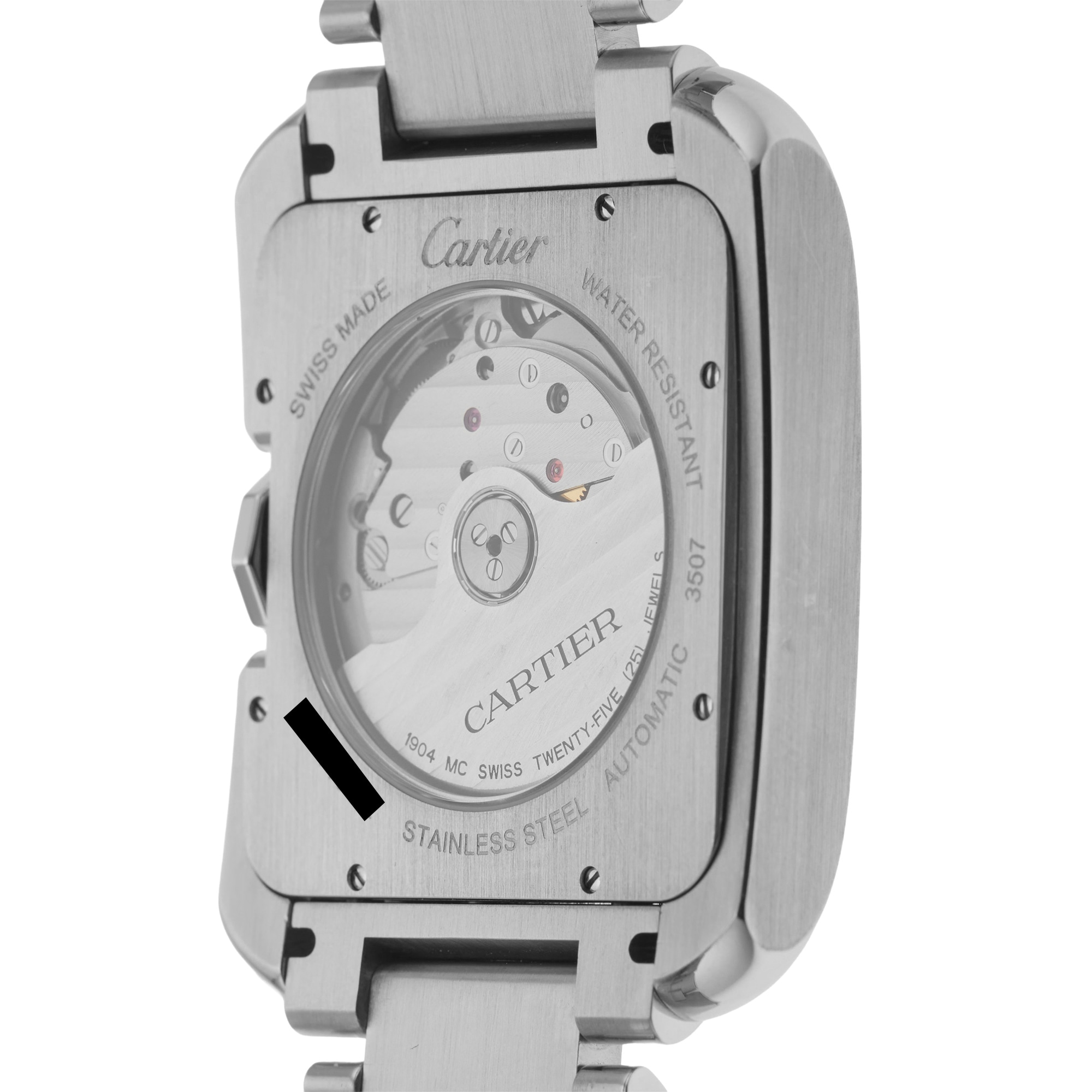 Pre-Owned Cartier Tank 36mm Stainless Steel Pre-Owned Cartier Tank 36mm Stainless Steel