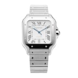 Pre-Owned Cartier Santos de 39.8mm Large Model Stainless Steel