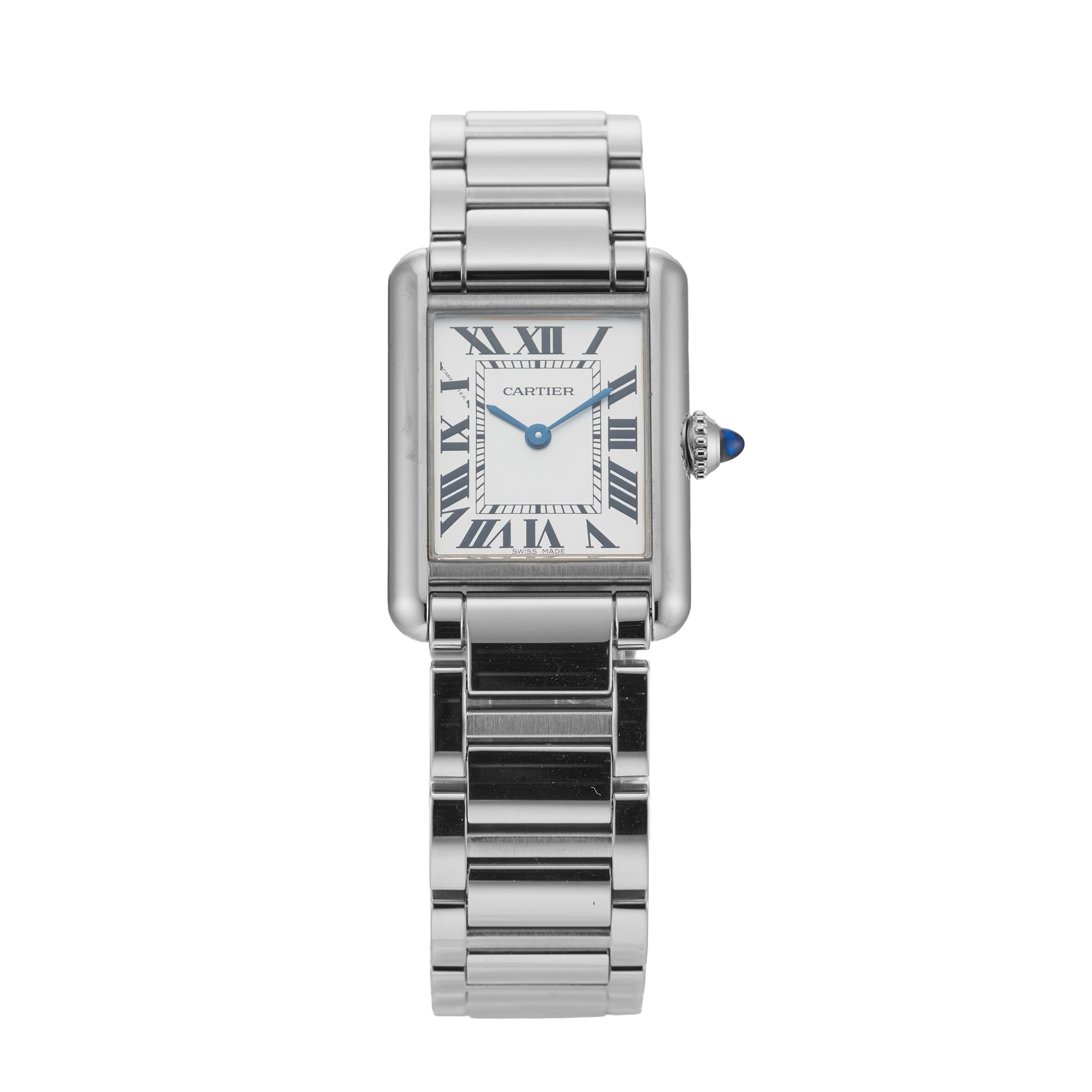 Pre-Owned Cartier Tank Must De 29.5X22mm Stainless Steel Pre-Owned Cartier Tank Must De 29.5X22mm Stainless Steel