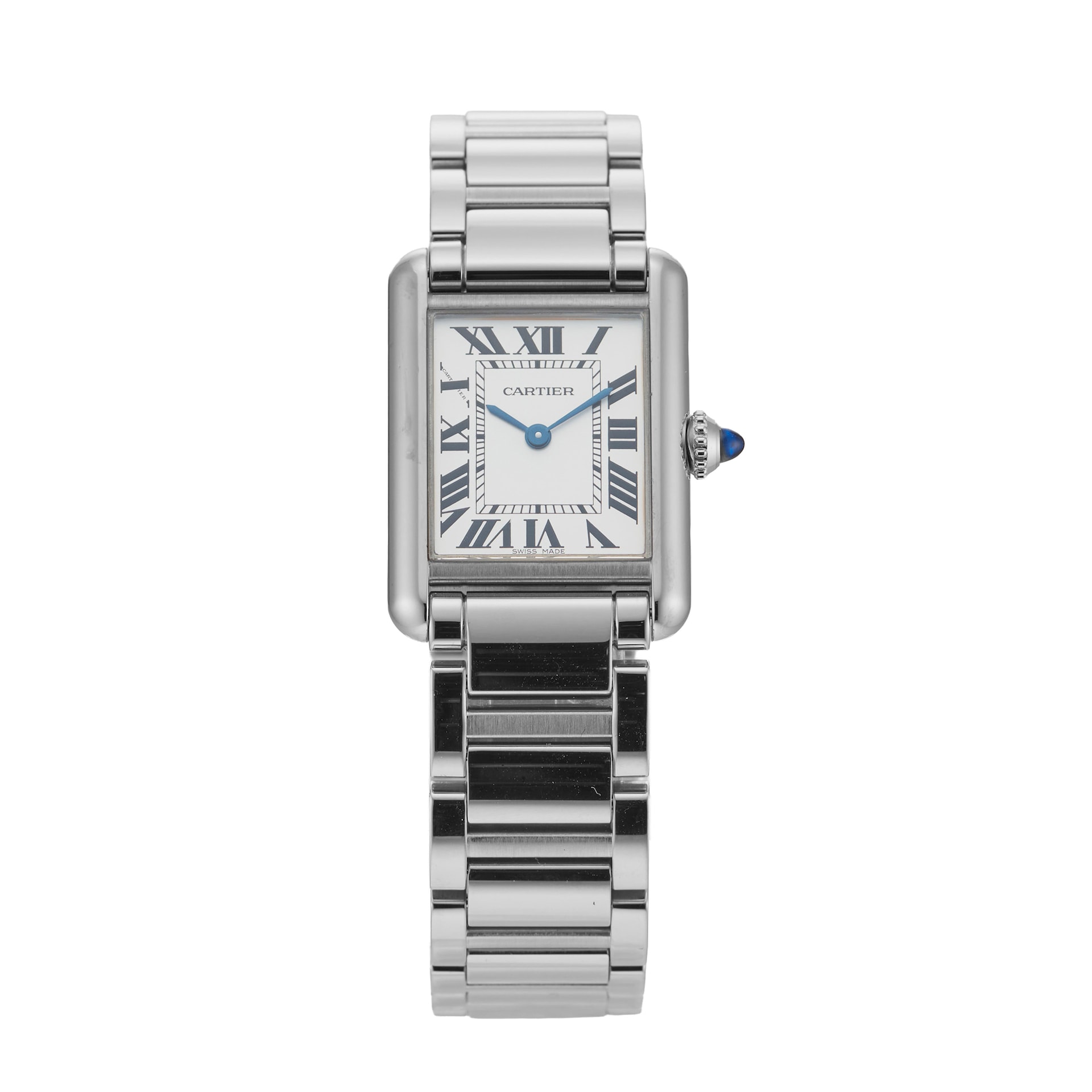 Pre-Owned Cartier Tank Must De 29.5X22mm Stainless Steel Pre-Owned Cartier Tank Must De 29.5X22mm Stainless Steel