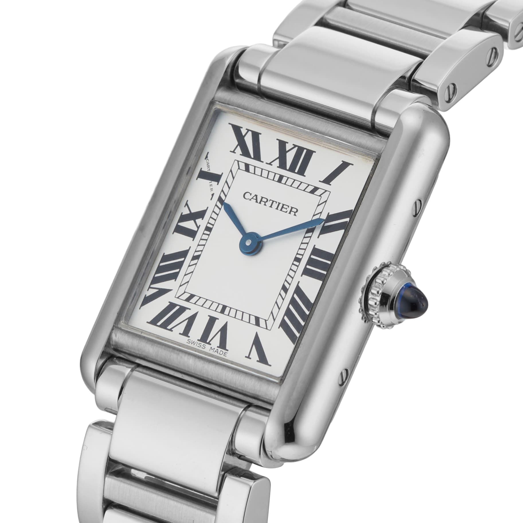 Pre-Owned Cartier Tank Must De 29.5X22mm Stainless Steel Pre-Owned Cartier Tank Must De 29.5X22mm Stainless Steel