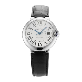 Pre-Owned Cartier Ballon Bleu De 36mm Stainless Steel Pre-Owned Cartier Ballon Bleu De 36mm Stainless Steel
