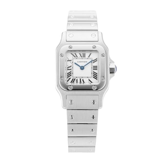 Pre-Owned Cartier Santos Galbee 24mm Stainless Steel