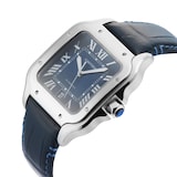 Pre-Owned Cartier Santos De Cartier Large 39.8mm Stainless Steel