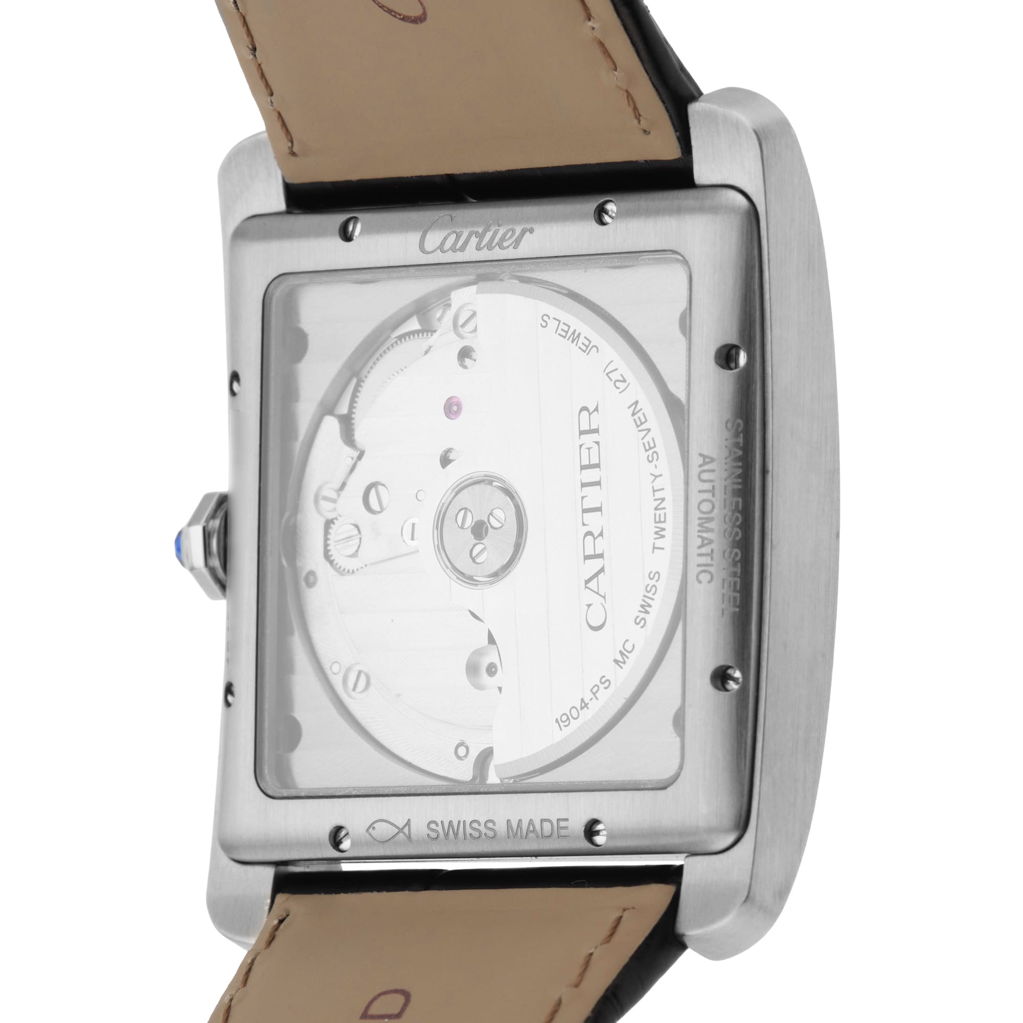 Pre-Owned Cartier Tank MC 34.3mm Stainless Steel