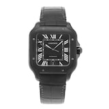 Pre-Owned Cartier Santos De 39.8mm Stainless Steel WSSA0039