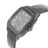 Pre-Owned Cartier Santos De 39.8mm Stainless Steel WSSA0039