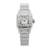 Pre-Owned Cartier Santos Galbee 24mm Stainless Steel W20056D6