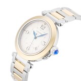 Pre-Owned Cartier Pasha De 41mm Stainless Steel and Yellow Gold