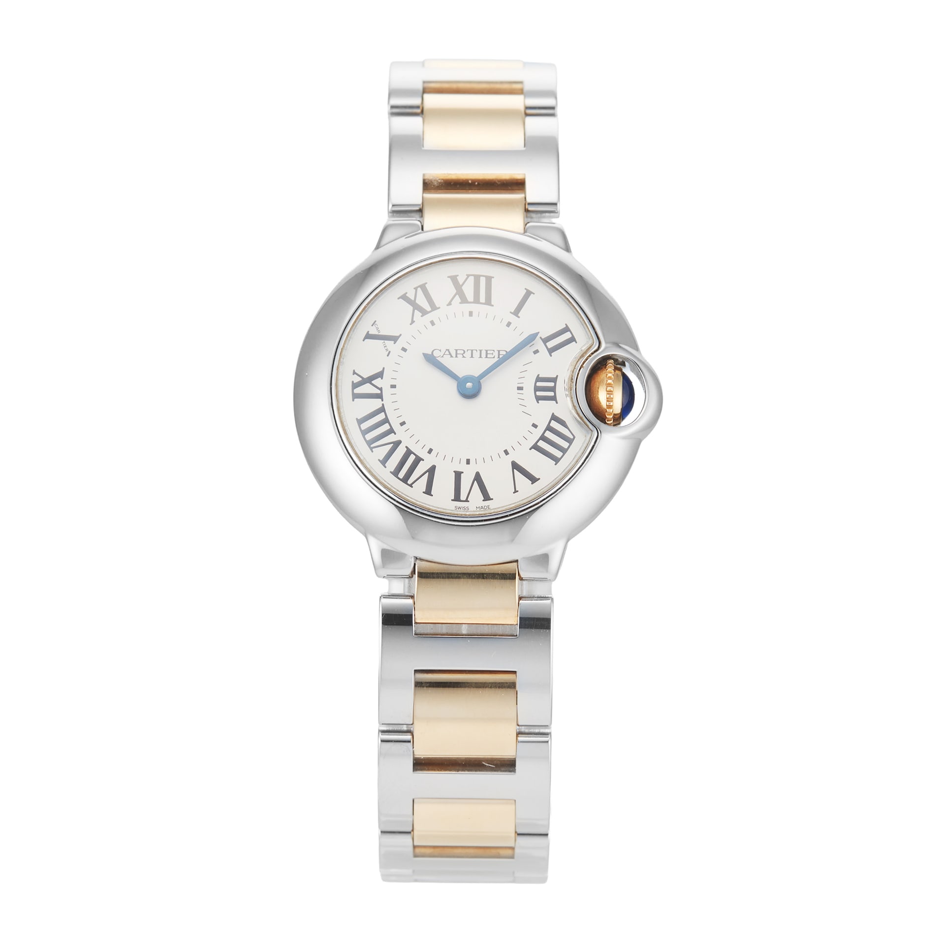Pre-Owned Cartier Ballon Bleu 28mm Stainless Steel Pre-Owned Cartier Ballon Bleu 28mm Stainless Steel