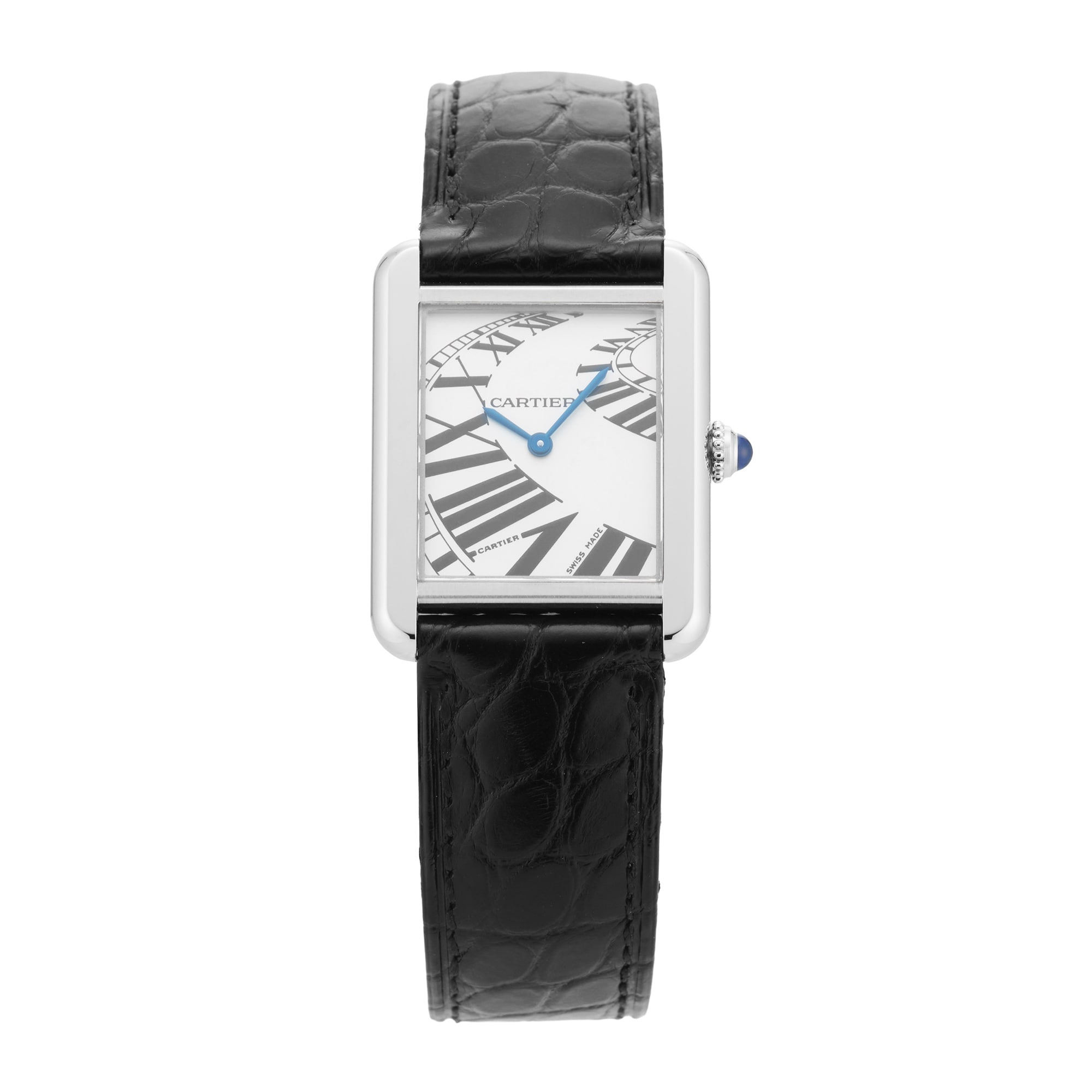 Pre-Owned Cartier Tank Solo 24mm X 31mm Stainless Steel Pre-Owned Cartier Tank Solo 24mm X 31mm Stainless Steel