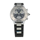 Pre-Owned Cartier Must 21 Chronoscaph Mens Watch W10125U2/2424