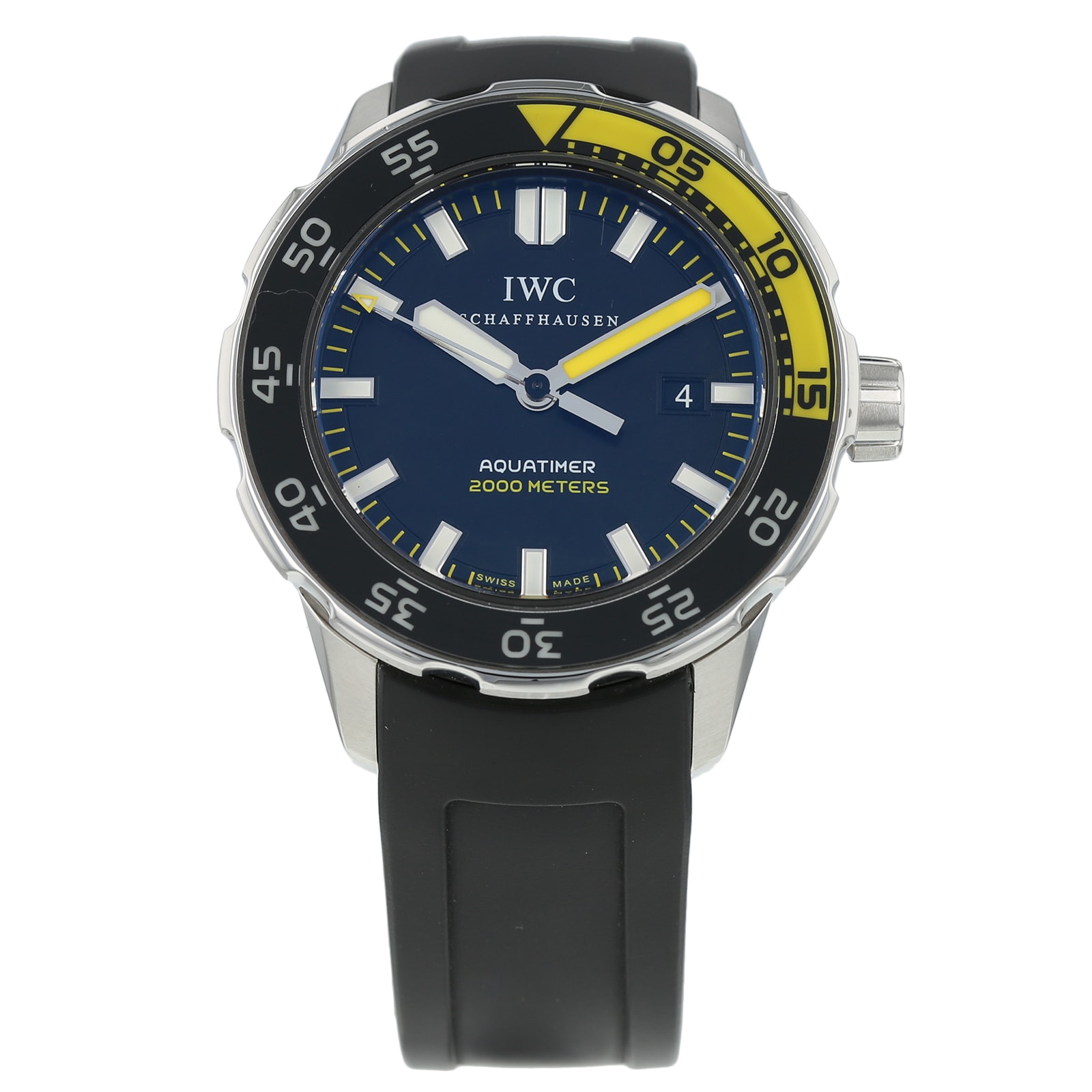 Click to view product details and reviews for Pre Owned Iwc Aquatimer Mens Watch Iw356802.