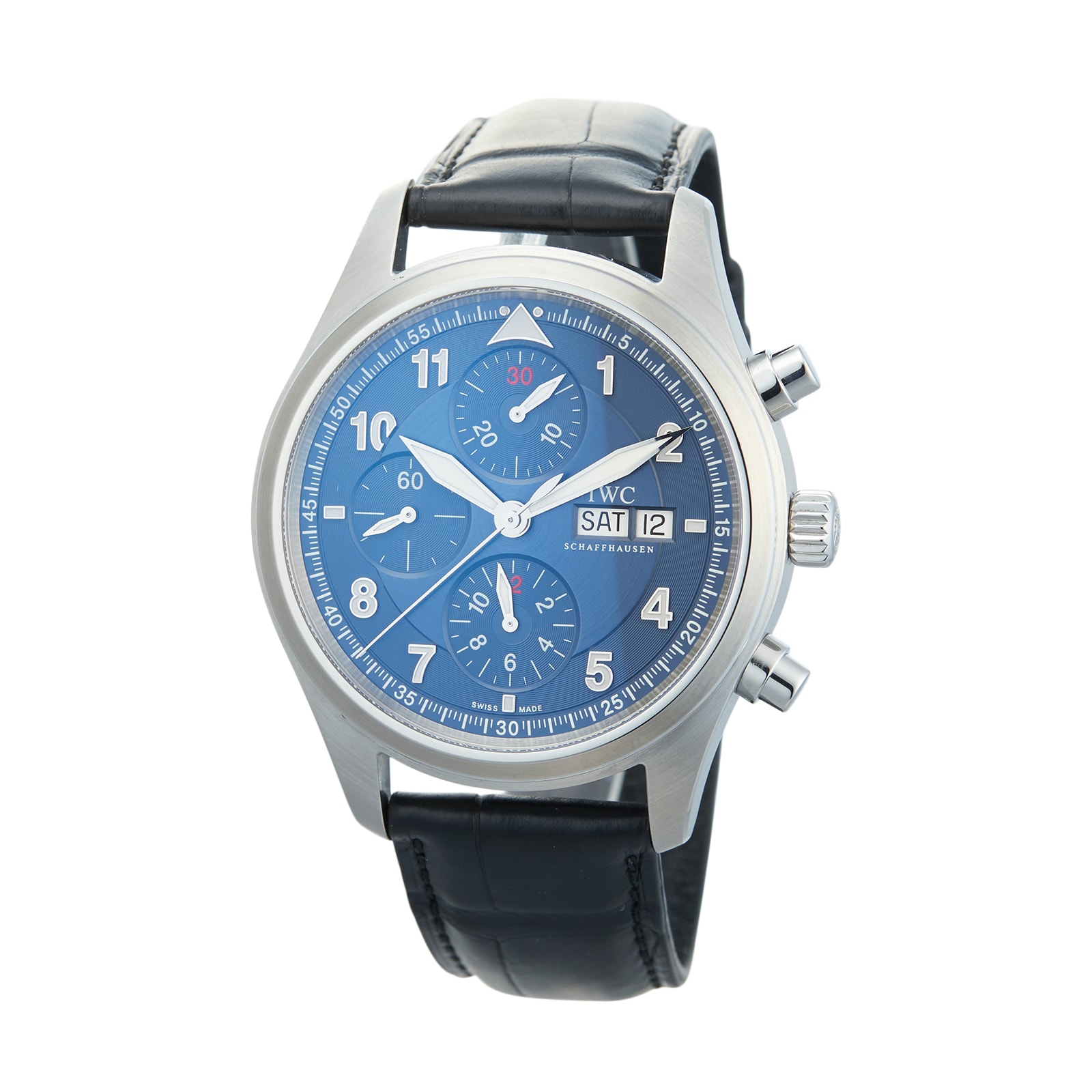 Pre Owned IWC Pilot s Laureus Sport Limited Edition Mens Watch IW371712 04210000661 Watches Of Switzerland UK