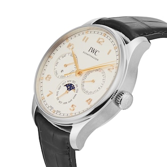 Pre-Owned IWC Portugieser Perpetual Calendar 42.4mm Stainless Steel
