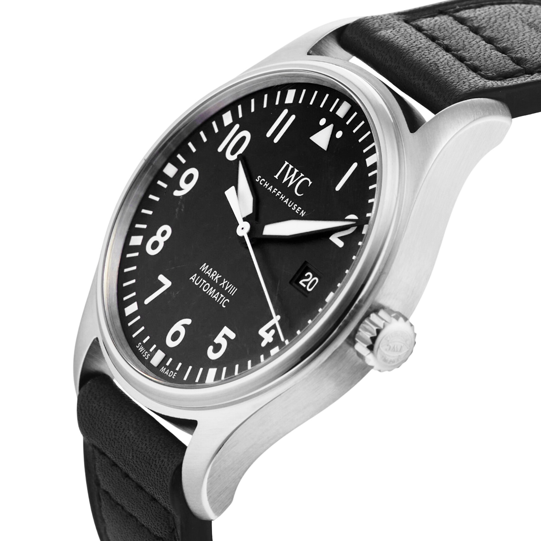 Pre-Owned IWC Pilots Watch Mark XVIII 40mm Stainless Steel