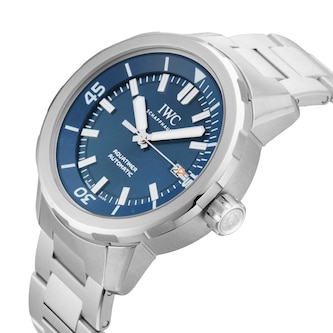 Pre-Owned IWC Aquatimer Automatic Edition Expedition Jacques-Yves Cousteau 42mm Stainless Steel