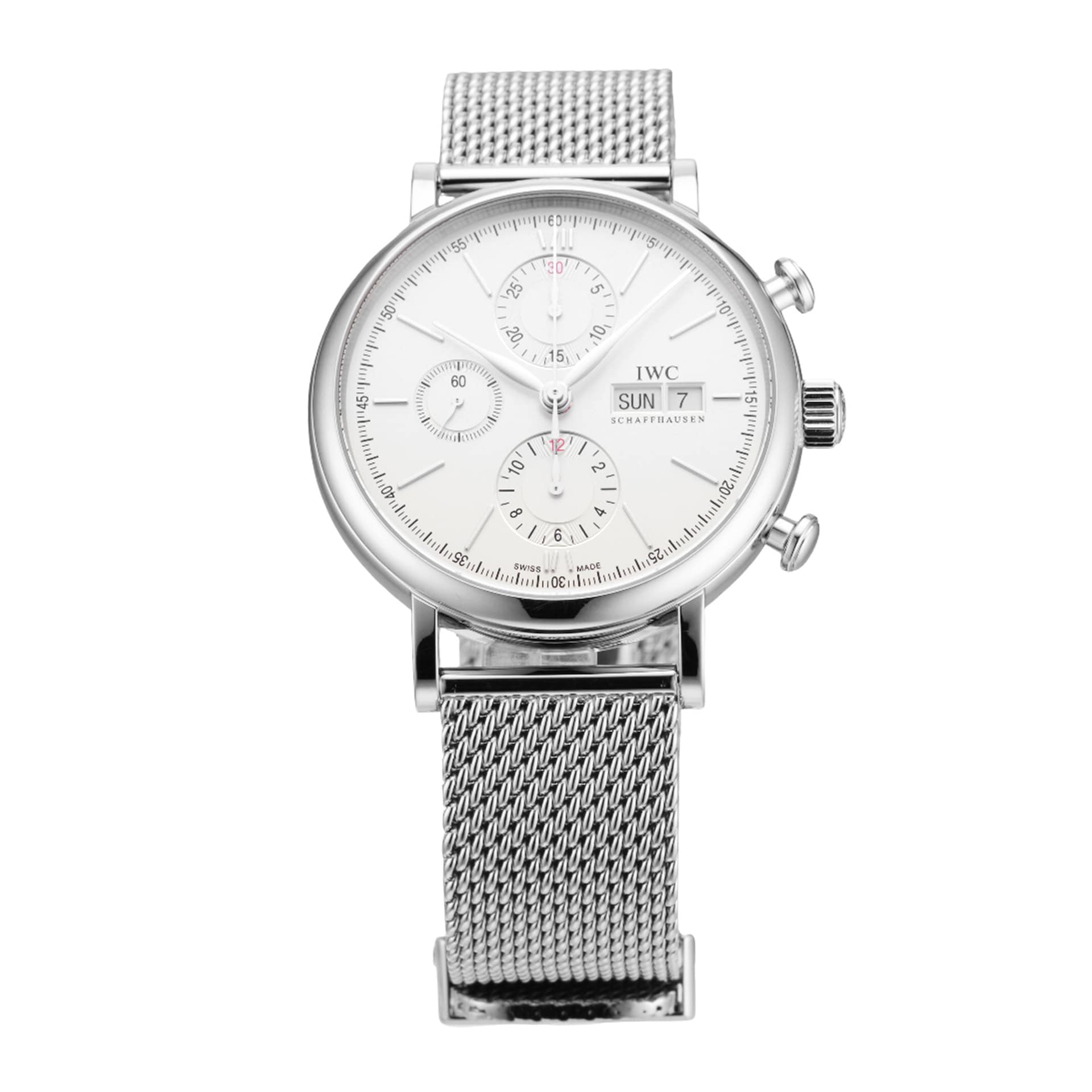 Pre-Owned IWC Portofino Chronograph 42mm Stainless Steel