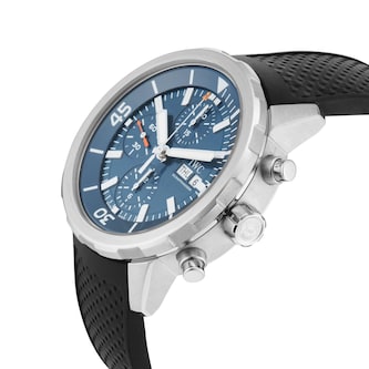Pre-Owned IWC Aquatimer Chronograph Edition Expedition Jacques-Yves Cousteau 44mm Stainless Steel