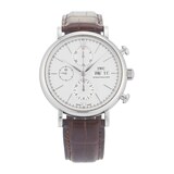 Pre-Owned IWC Schaffhausen Portofino Chronograph 42mm Stainless Steel