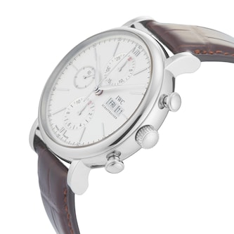Pre-Owned IWC Schaffhausen Portofino Chronograph 42mm Stainless Steel Pre-Owned IWC Schaffhausen Portofino Chronograph 42mm Stainless Steel