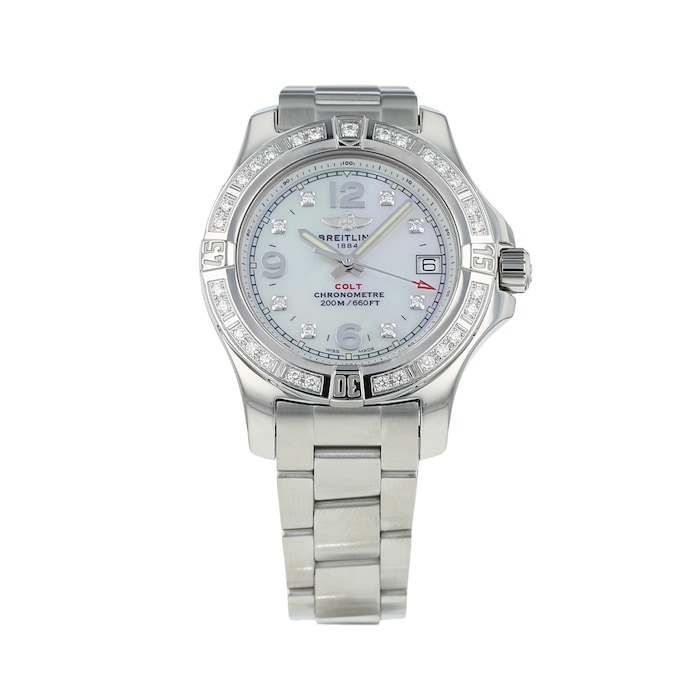 Pre-Owned Breitling Pre-Owned Breitling Chronomat Colt Ladies Watch A7738853/A769