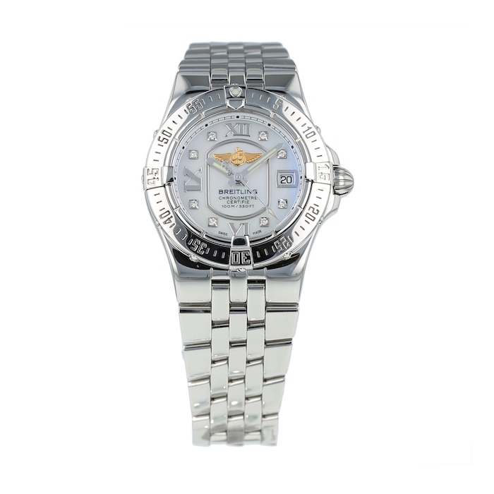 Pre-Owned Breitling Pre-Owned Breitling Galactic Ladies Watch A71340LA/A679