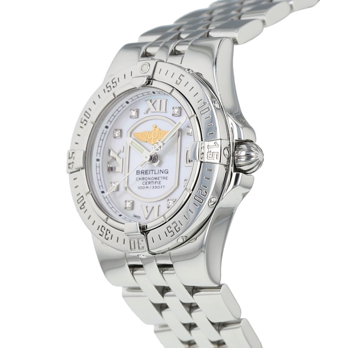 Pre-Owned Breitling Pre-Owned Breitling Galactic Ladies Watch A71340LA/A679