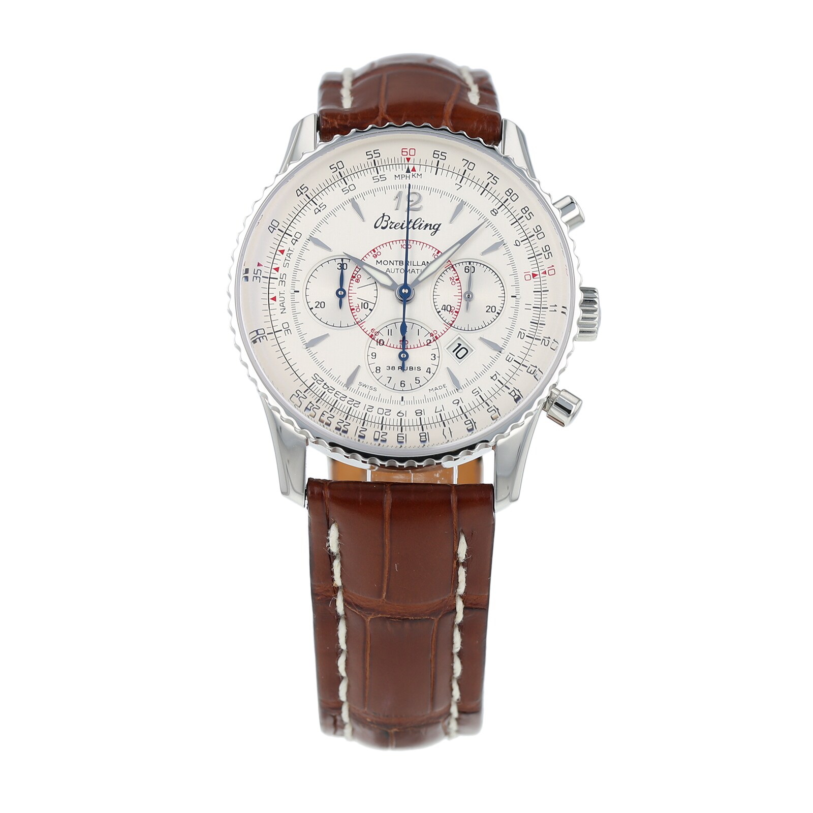 Pre-Owned Breitling Navitimer Montbrilliant Mens Watch A4133012/G196