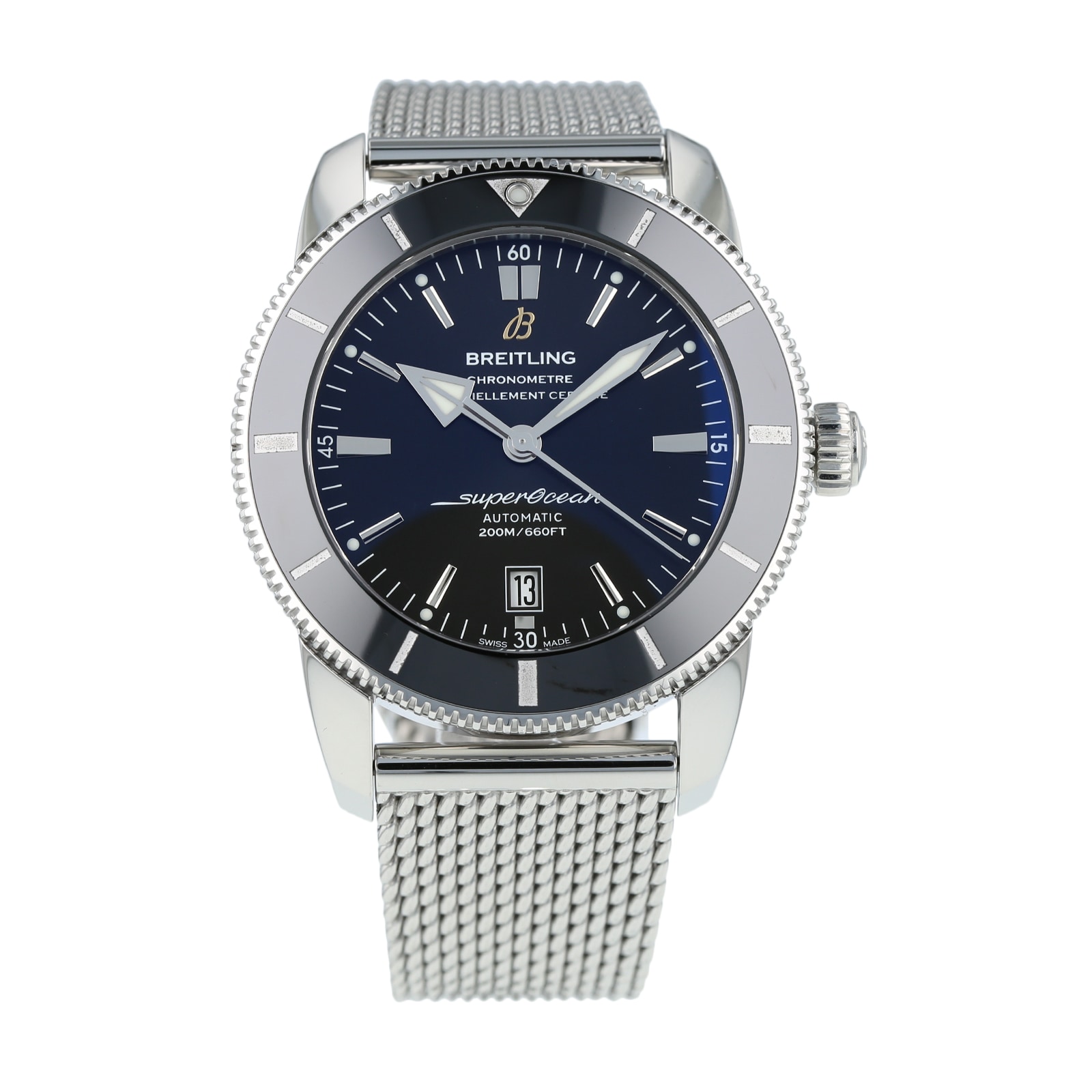 pre owned breitling superocean