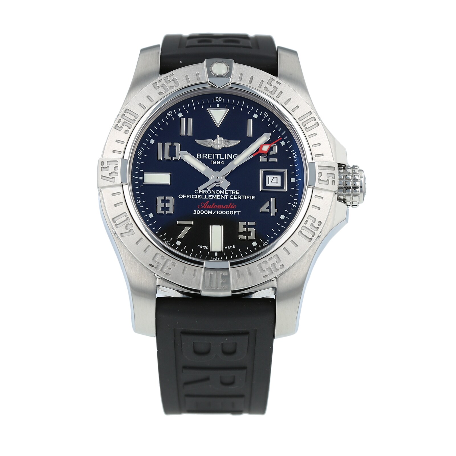 Pre-Owned Breitling Avenger II Seawolf Mens Watch A1733110/BC31
